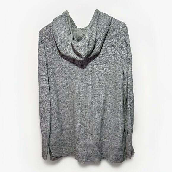 Akini Knit Hoodie Women’s Size XL Heather Gray Casual - Picture 2 of 4